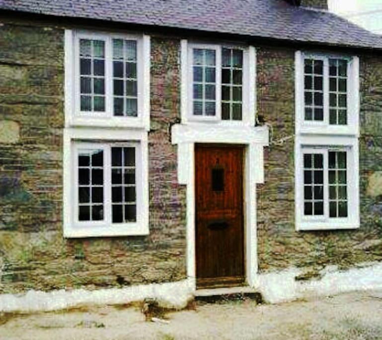 Snowdrop Stone Detached Cottage Talysarn Exteriör bild